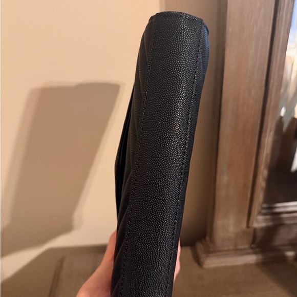 Black Chevron Clutch ysl - Picture 3 of 9